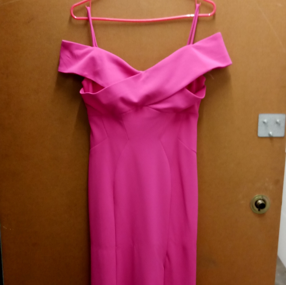 Fuscia dress